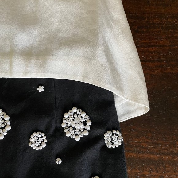 Tibi Double Layer Shell Beaded Dress - Picture 7 of 16